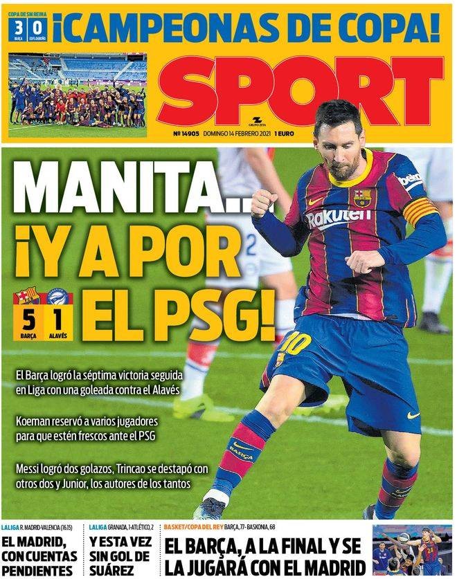 欧冠进球榜更新：梅西连续破门,