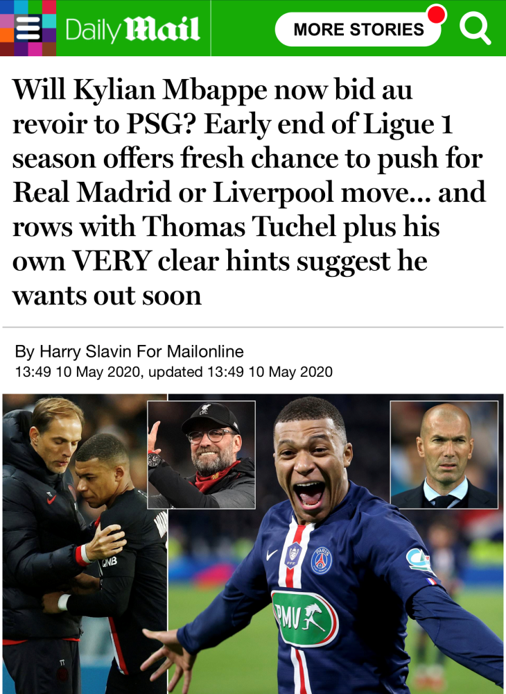 斯内德：姆巴佩会赢得2026年金球奖；没有人效力皇马时想离开（斯内德：姆巴佩将夺2026金球；在皇马时没人想离队）